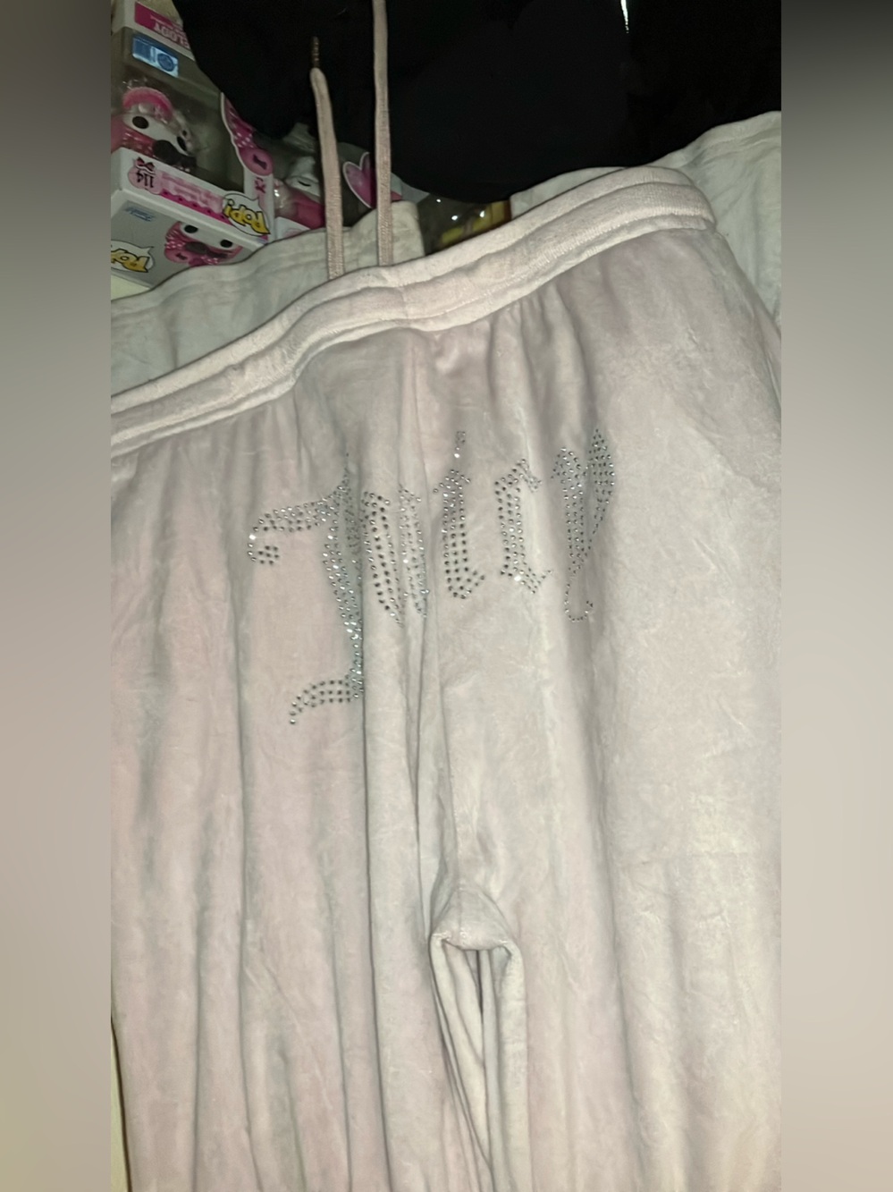 Pink Rhinestone juicy bottoms